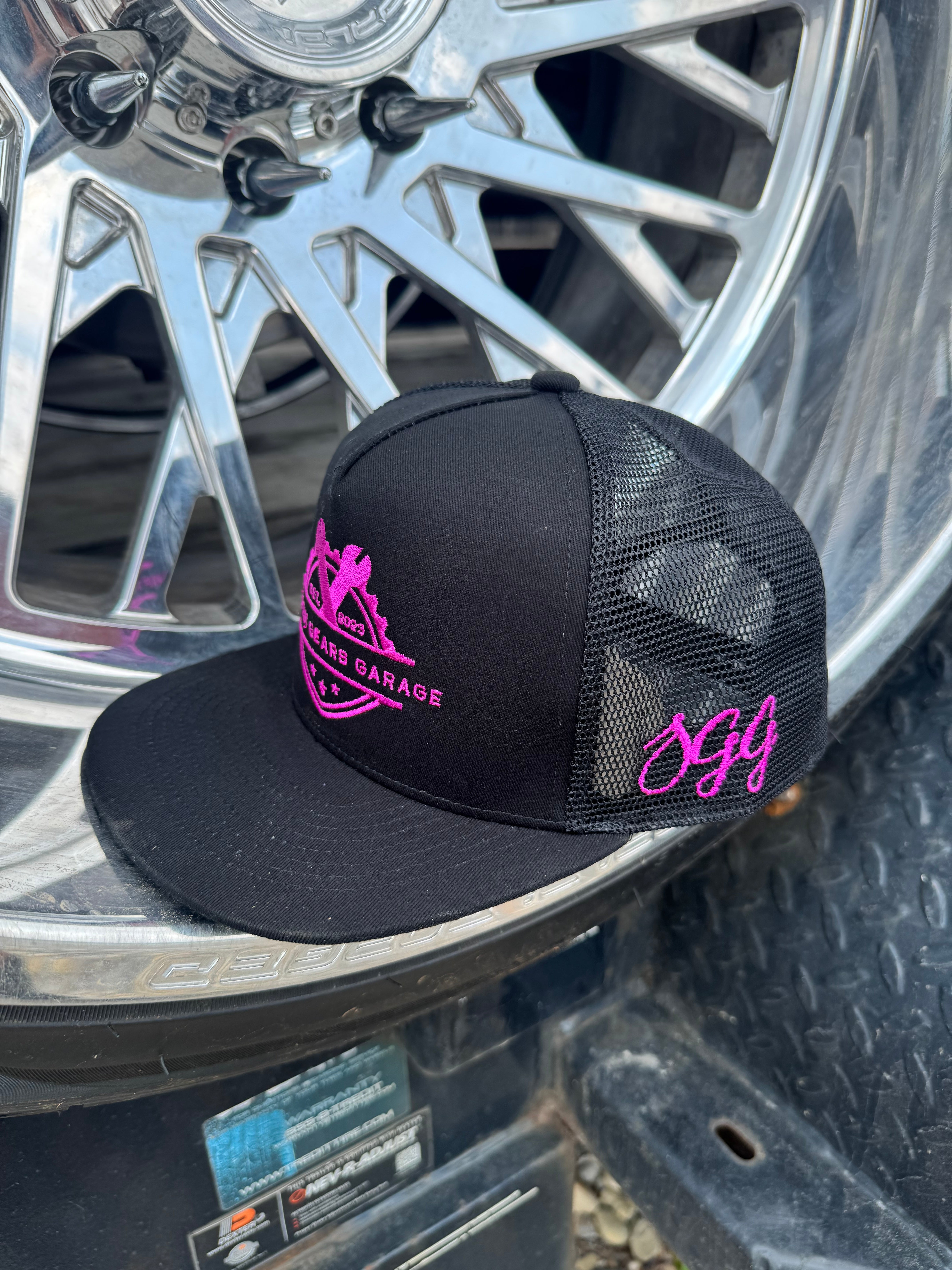 Black & Pink Hat