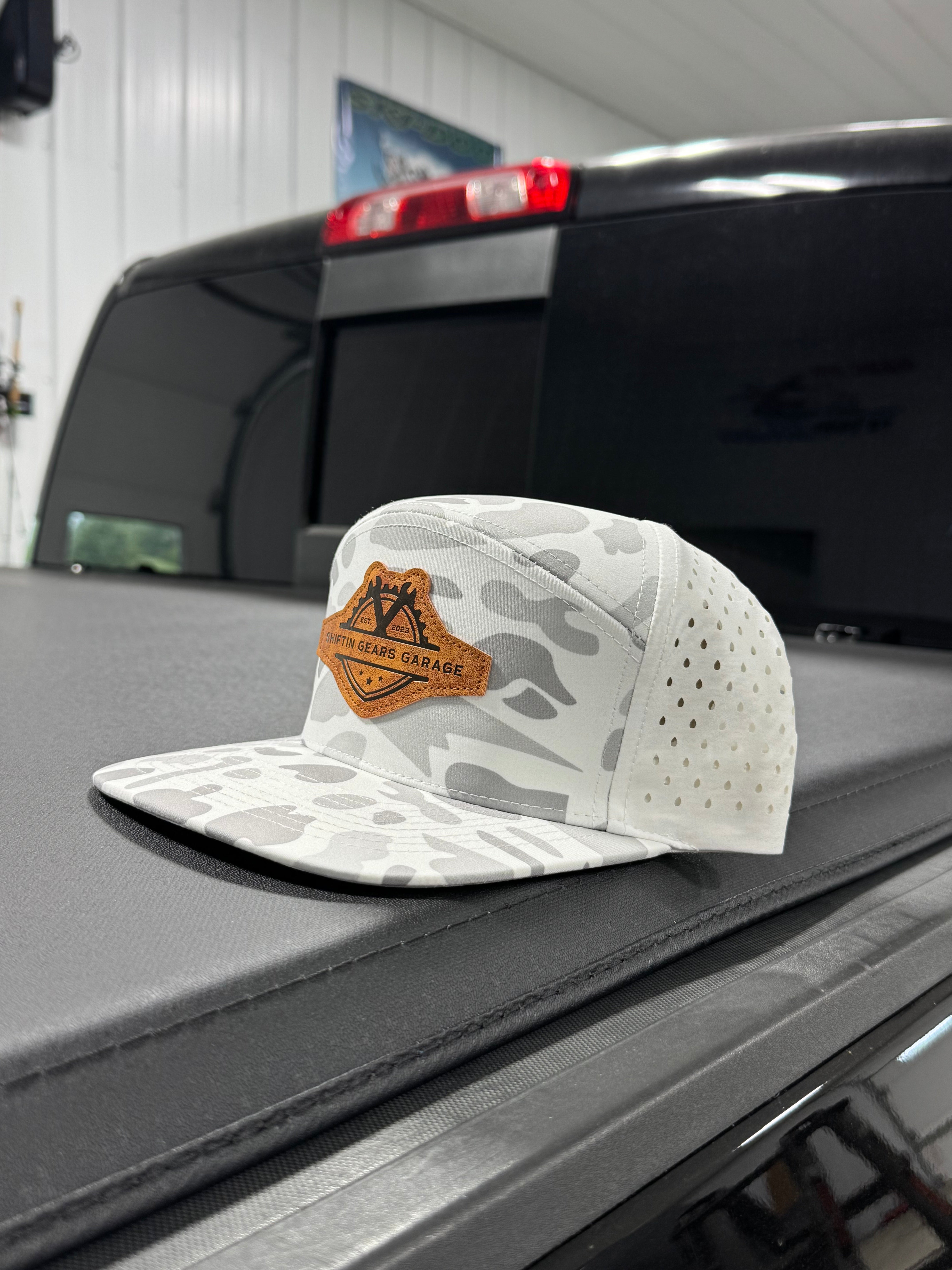 White Camo Hat