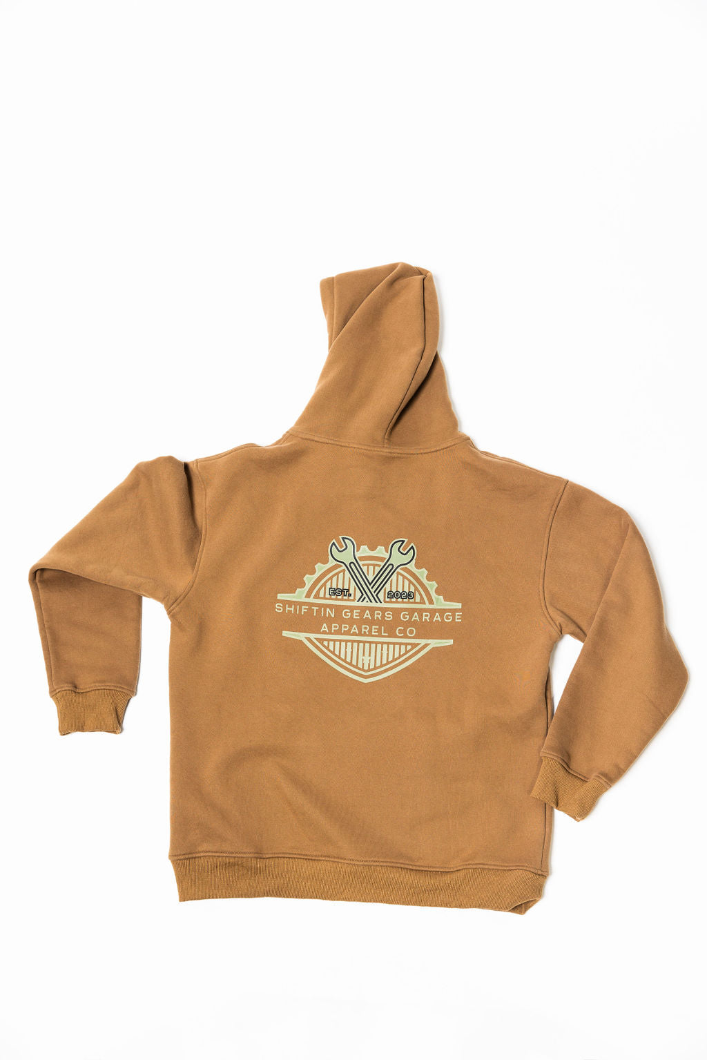Shiftin Gears Hoodie (Brown)