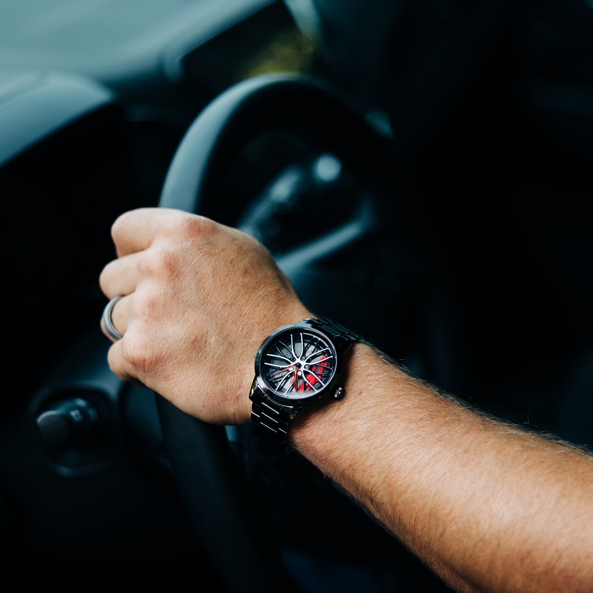 Luxury Spinning Wheel Watch