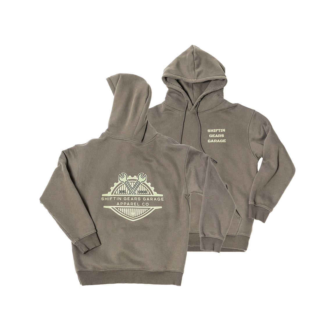 Shiftin Gears Hoodie (Green)