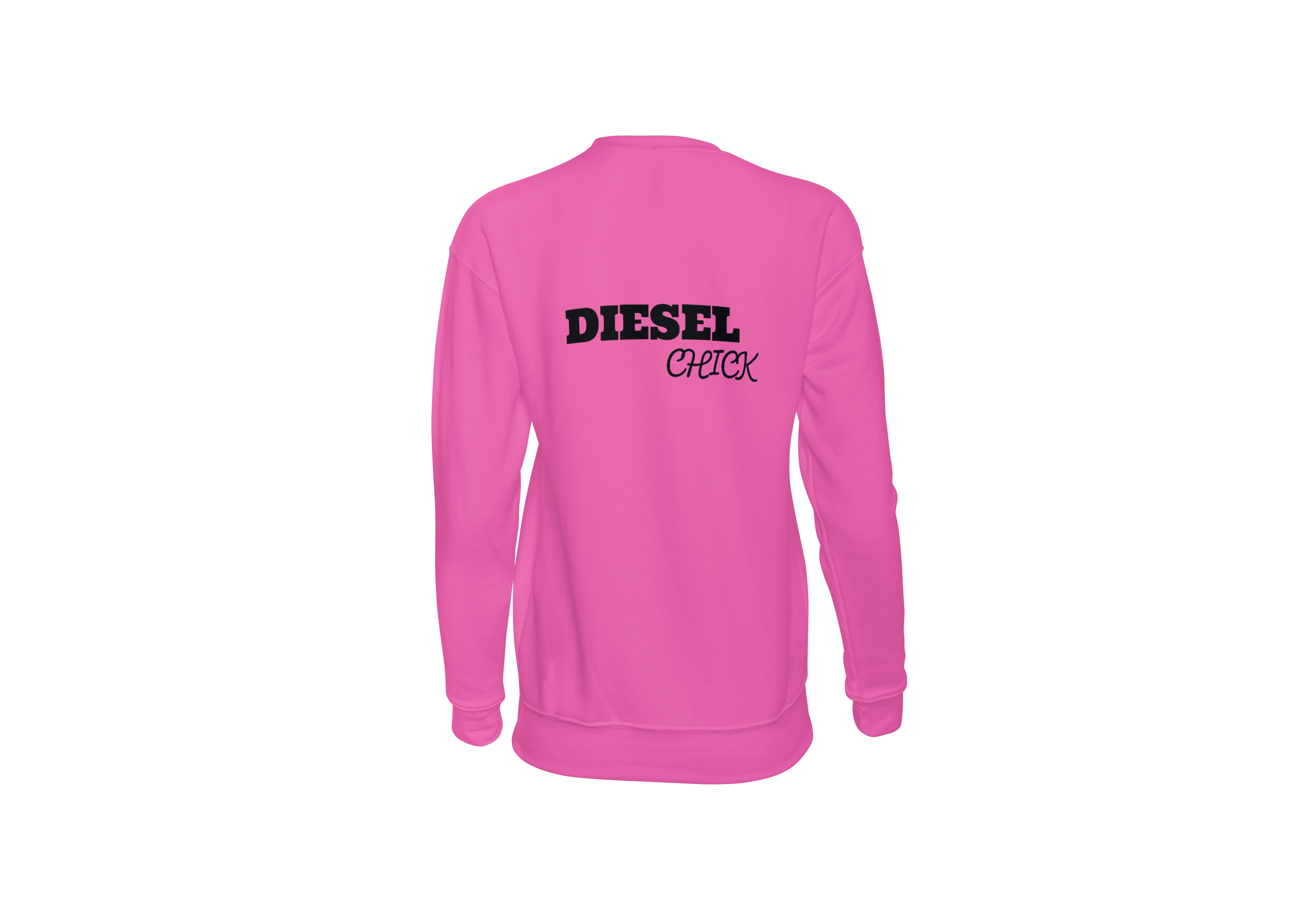 Pink Diesel Chick Crewneck