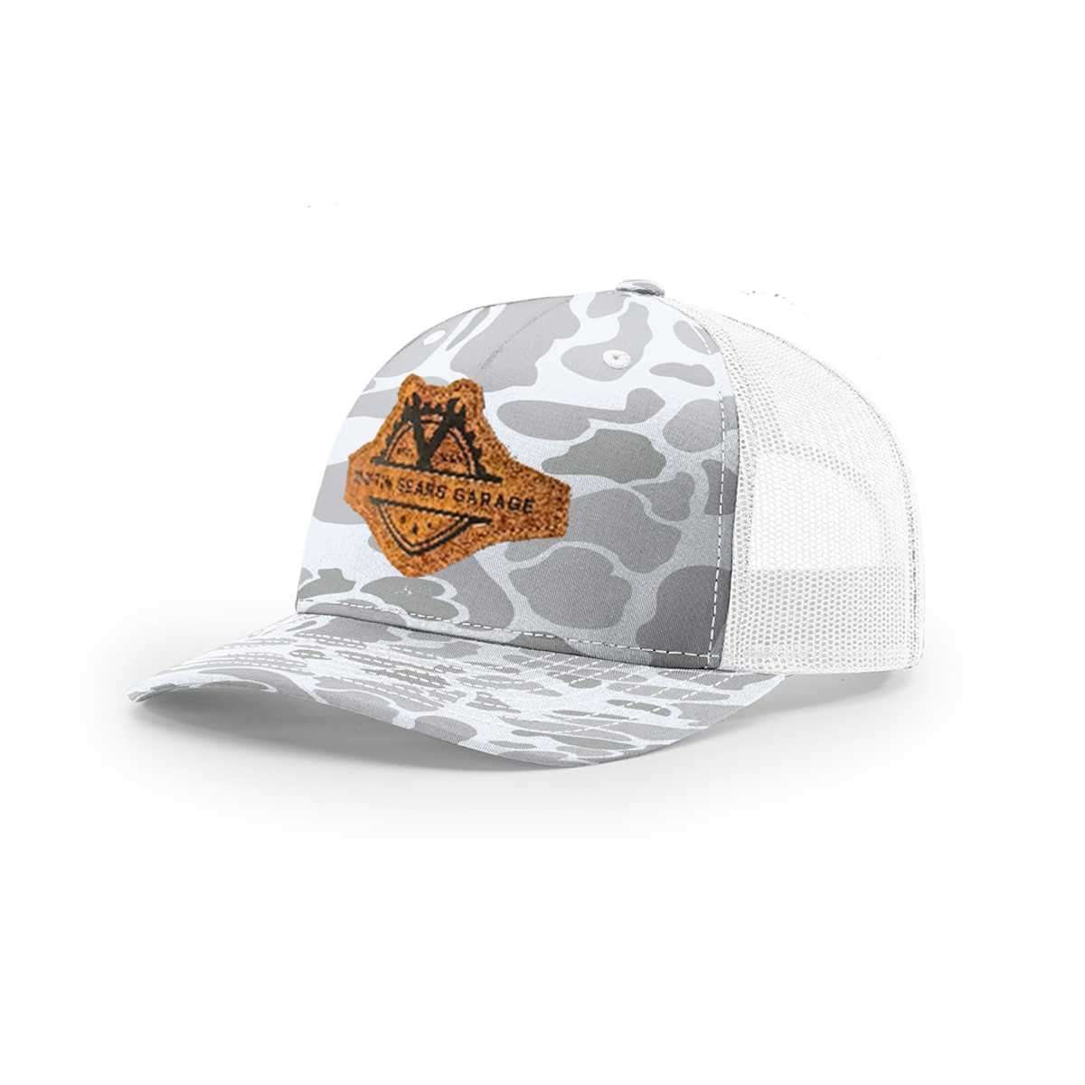 White Camo Hat