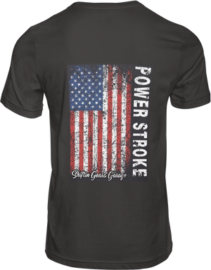 Power Stroke Flag Tee
