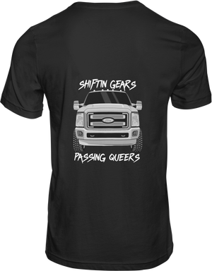 Shiftin Gears Passing Queers Tee