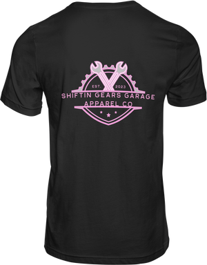 Shiftin Gears Pink Everyday Tee
