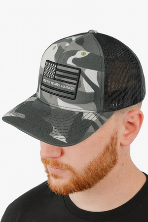 Camo Flag Hat