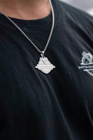 SGG logo necklace