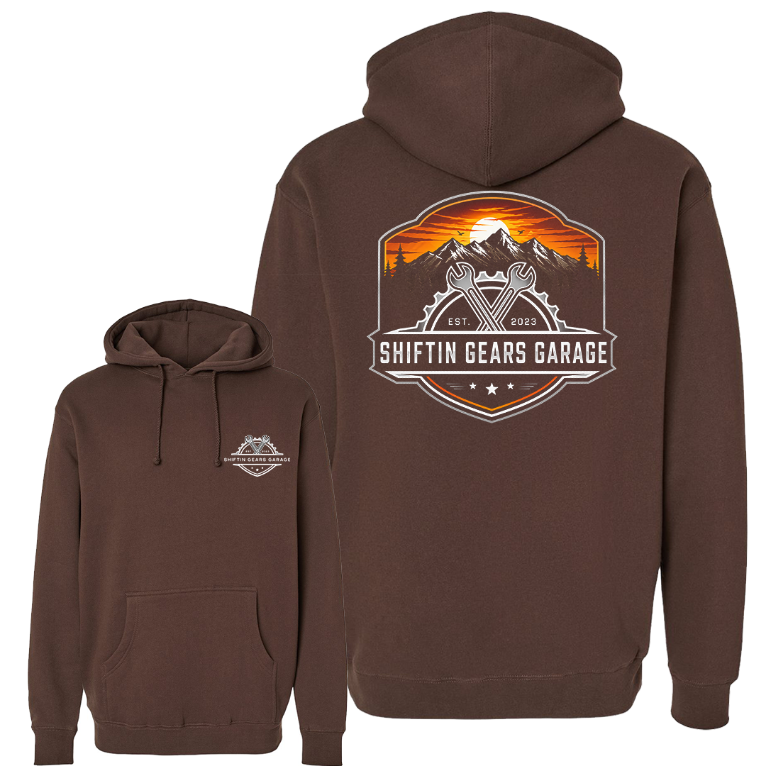 Adventure heavy Mountain Hoodie