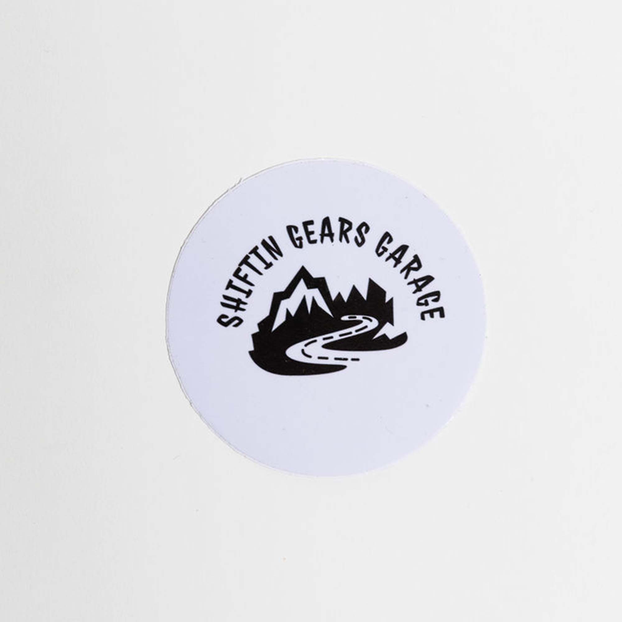 Durable Vinyl Mountain Sticker