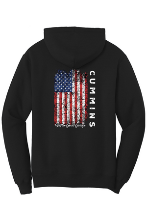 Cummins Flag Hoodie